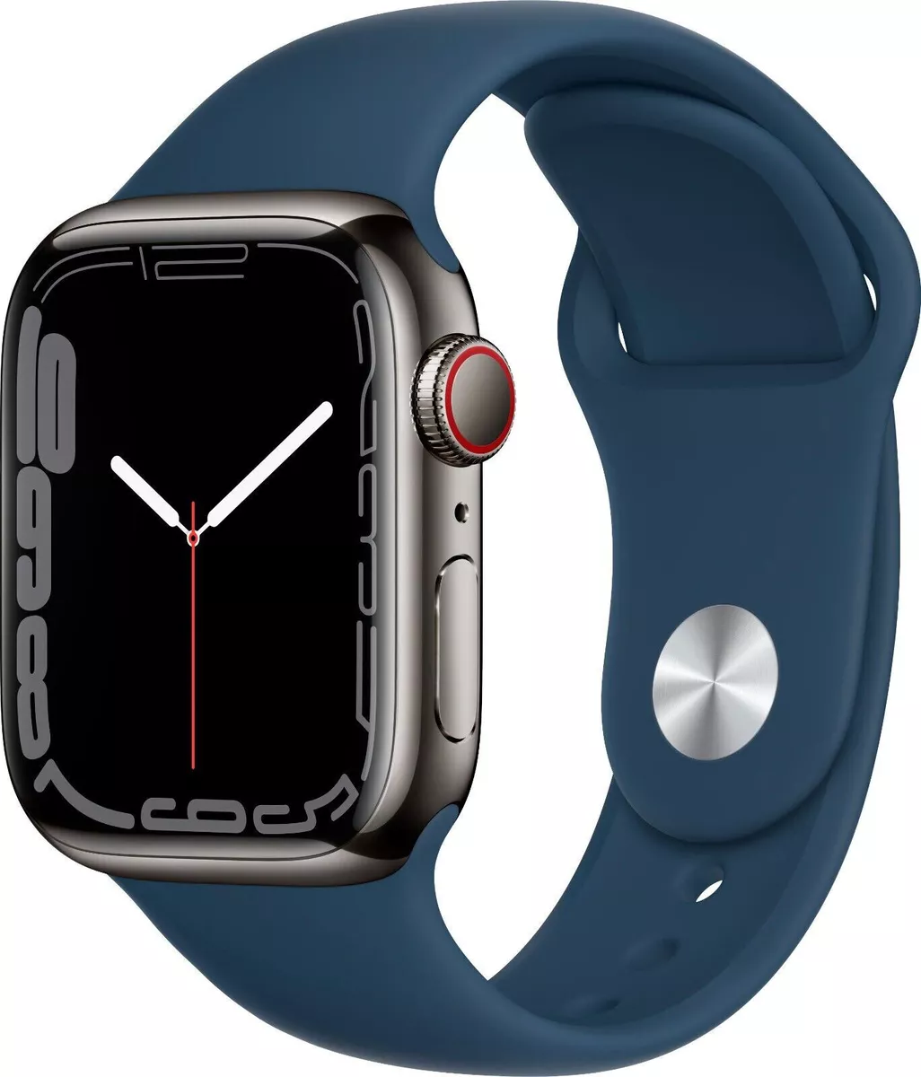 Apple Watch Series 7 45mm Graphite Stainless Steel Case GPS +