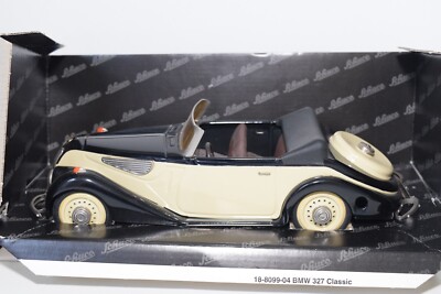 A62 1:18 SCHUCO 00012 BMW 327 CABRIO 1937 CREAM BLACK MIB | eBay