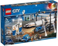LEGO 60229 CITY: Rocket Assembly & Transport 7+ block Toy New