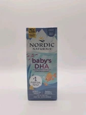 Nordic Naturals Baby's DHA Liquid - Omegas, Vitamin A & D3 for Development, 2 oz