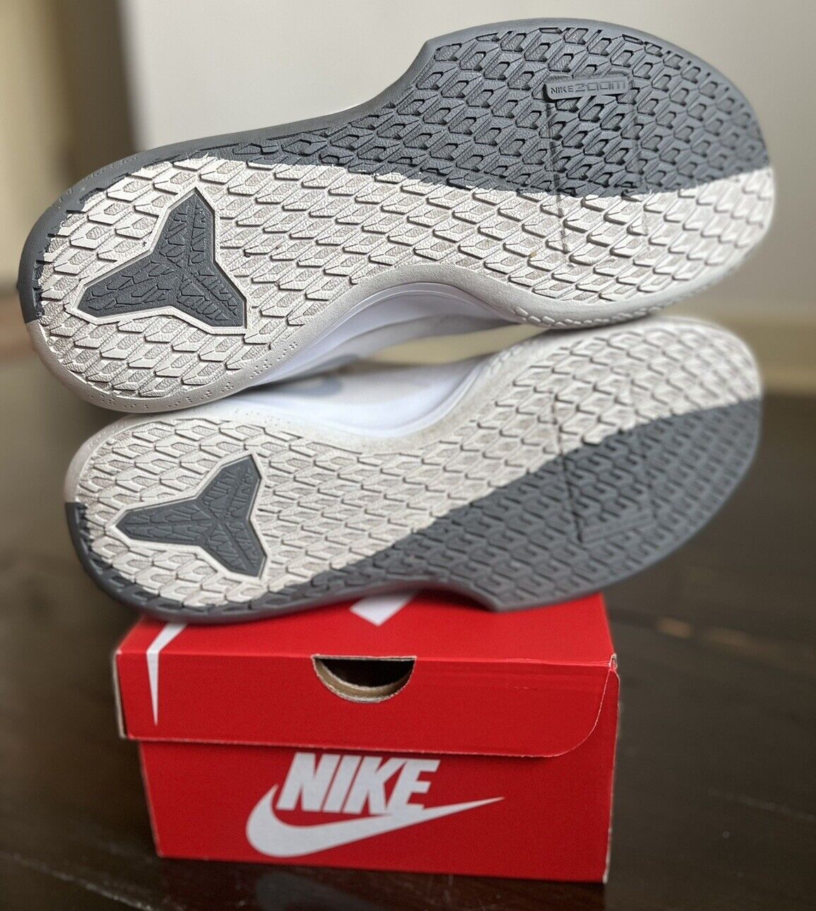 Size 13 - Nike Kobe Mamba Fury ‘White Wolf Gray’ - image 7