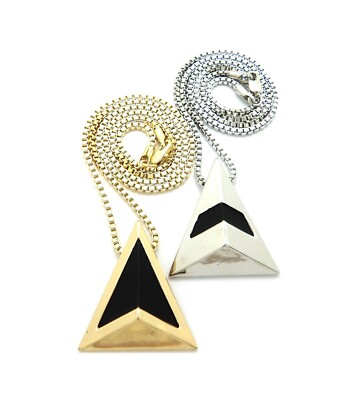 Daft Punk Get Lucky Pendant & 18'' 20'' 24'' Box Chain Chain Hip Hop Necklace Set