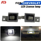 LED License Plate Tag Lights For 2014-18 Chevy Silverado GMC Sierra 6000K White