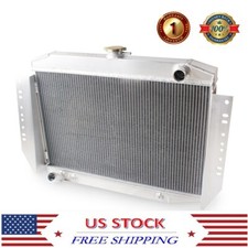 For Jeep Cherokee Wagoneer J10 J20 5.9 V8 72-88 Aluminum 3 Core Radiator