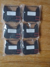 Smith Corona Erasing Typewriter Ribbon Sc-22200 Black Lot Of 6