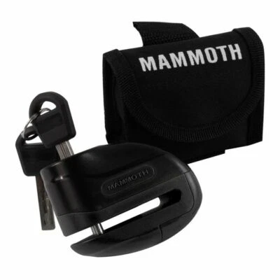 Mammut Sicherheit Rogue Motorrad Disc Lock Mit 6Mm Pin - Schwarz - Bild 1 von 2