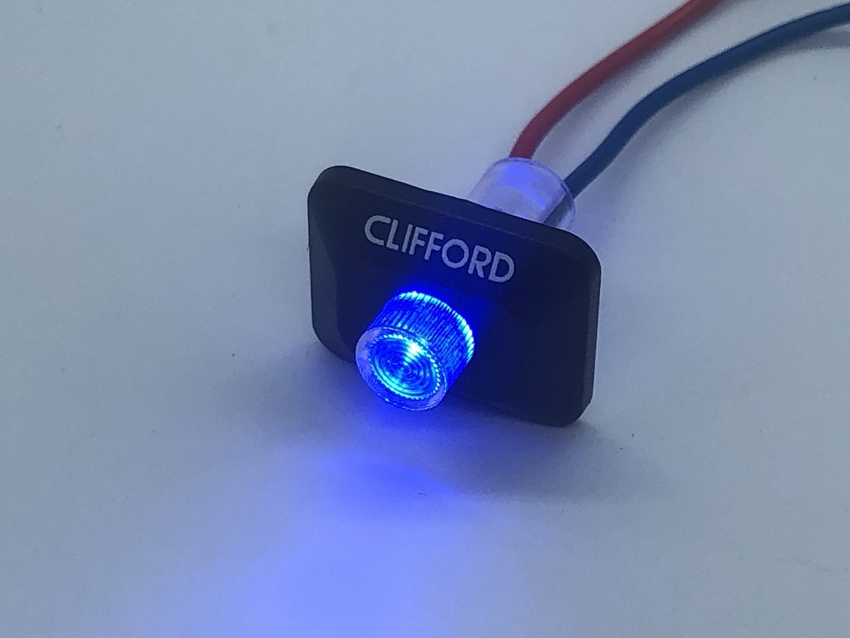 クリフォード LED Clifford Car Alarm Led Warning Light Bright Blue Led 12V