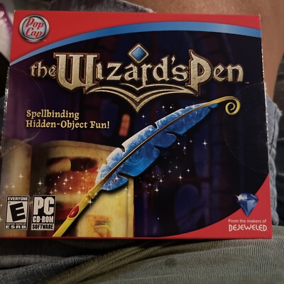   The Wizard's Pen (PC CD-ROM, 2008, Pop Cap, Spellbinding Hidden-Object Fun!)