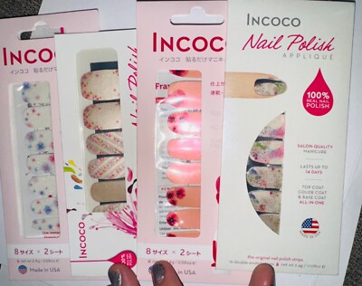 Incoco Floral RARE Japan 4 sets: Eternal Spring, Painted Beauty, Dainty Petals