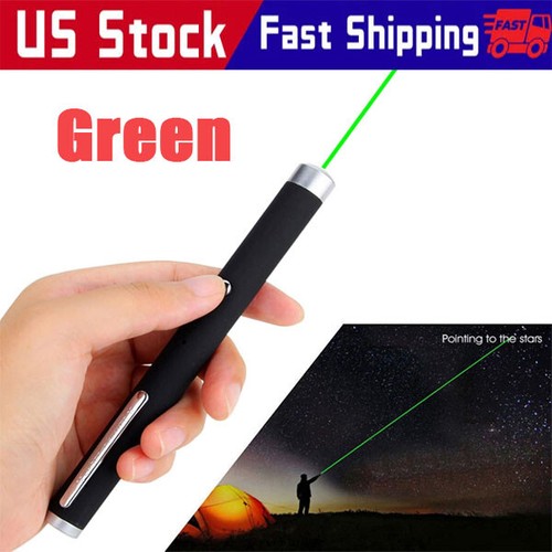 Green 900Mile Laser Pointer Pen Green Blue Red Light Visible Beam Lazer
