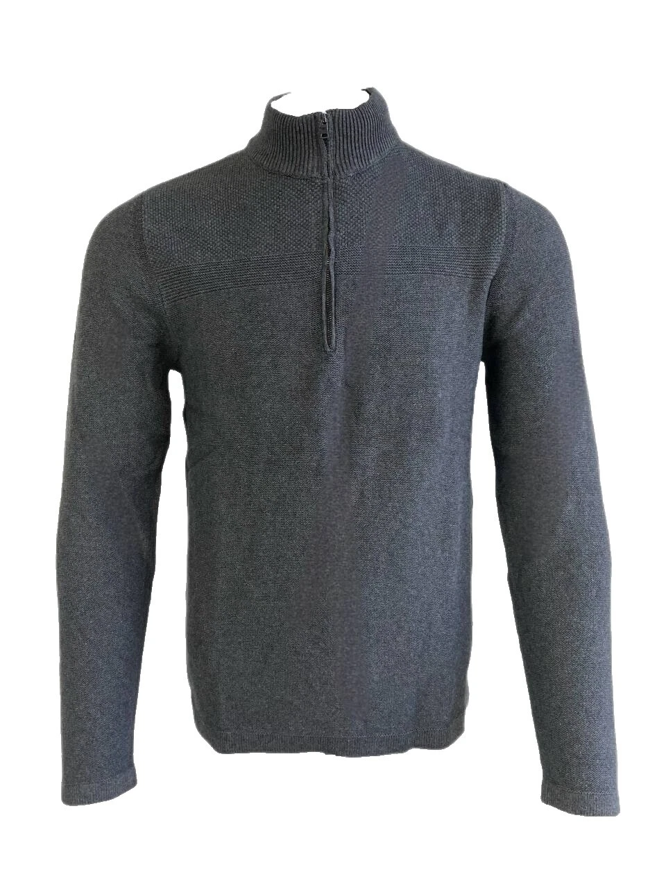 Men's Cotton Mock Neck Sweaters