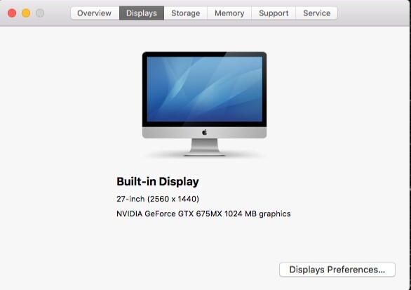 2012 imac 27 with upgrades. 24gb Ram, 1TB hard drive very