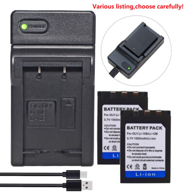 Batteria Li-Ion 1500mAh Per Olympus Li-10B Li-12B – Ricambio Per Camedia C-765 C-770