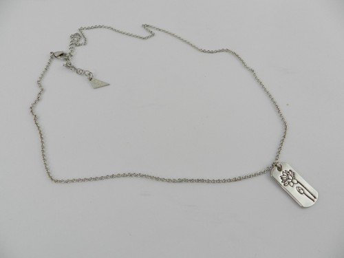 Sterling Forever Women's Birth Flower Necklace