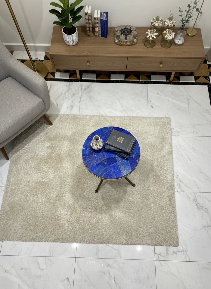 Lapis Lazuli Stone Coffee Table Top – Natural Blue Gemstone Tabletop Handmade - Image 2 of 3