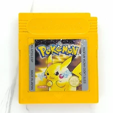 Pokemon yellow Version ESP (EDICION Amarilla) Nintendo Game Boy, 1999 Authentic