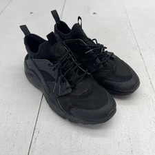 Nike Air Triple Black Run Ultra Huarache Sneakers Mens Size 10 819685-002