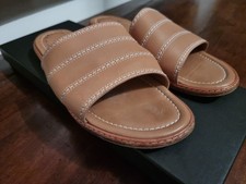 Sandali Tod's Tg 38 realizzati in pregiata pelle marrone cognac