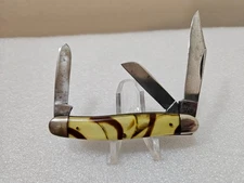 Vintage Camillus Model 65 Stockman. Butter and Molasses.