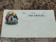Maine Civil War Envelope (Cover)