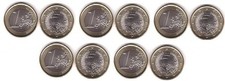 San Marino - 5 pcs х 1 Euro 2017 UNC Lemberg-Zp