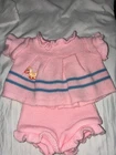 Vintage Cabbage Patch Kids/Doll Clothing Pink Duck Dress (260)