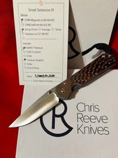 Chris Reeve Knives Small Sebenza 31 Unique Graphic S31-1400 **** NEW ****