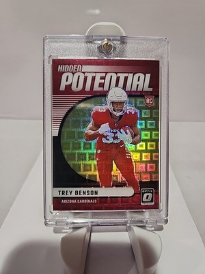 2024 Panini Donruss Optic - Hidden Potential Trey Benson #10 Black