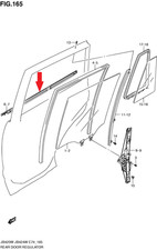 Baguette de porte Suzuki VITARA
