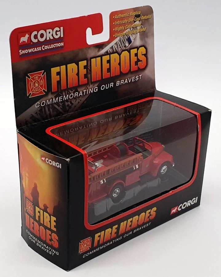 Corgi 10cm Long Diecast CS90055 - Mack B Open Pumper Fire Engine - Lexington - Image 4 of 4