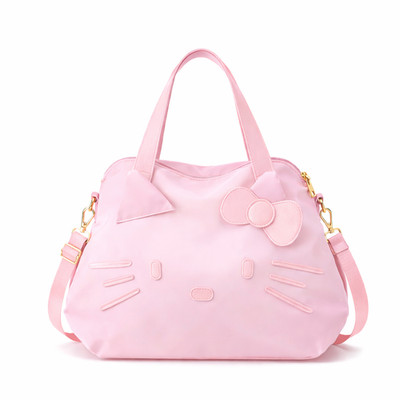 Authentic Sanrio Hello Kitty 2025 New Spacious Tote Bag Large Pink Travel Bag