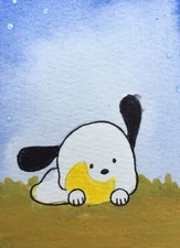 Aceo Original Mixed Media Art