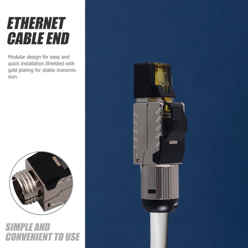 RJ45 Connector Cat8 Ethernet Cable End Crimp Ethernet Cable Modular Plug Jack - 第 2/12 張圖片