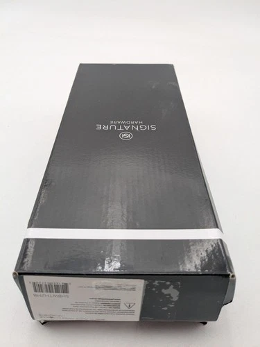 Signature Hardware Berwyn Wall Mounted Toilet Paper Holder Matte Black SHBWTH2MB - Picture 2 of 5