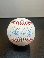 Patrick Wisdom Early Autographed Official Texas League Baseball #35
