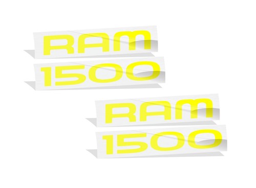 2002-2007 Dodge Ram 1500 Door Badge Overlay Decals - Picture 55 of 71