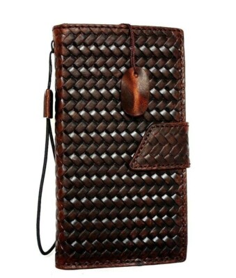 Genuine Leather Case for Sony Xperia 5 II (2020)  Book Wallet Magnetic Luxury