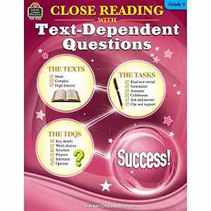 Close Reading With Text-Dependent - Paperback, by Foster Ruth 0 - Good
