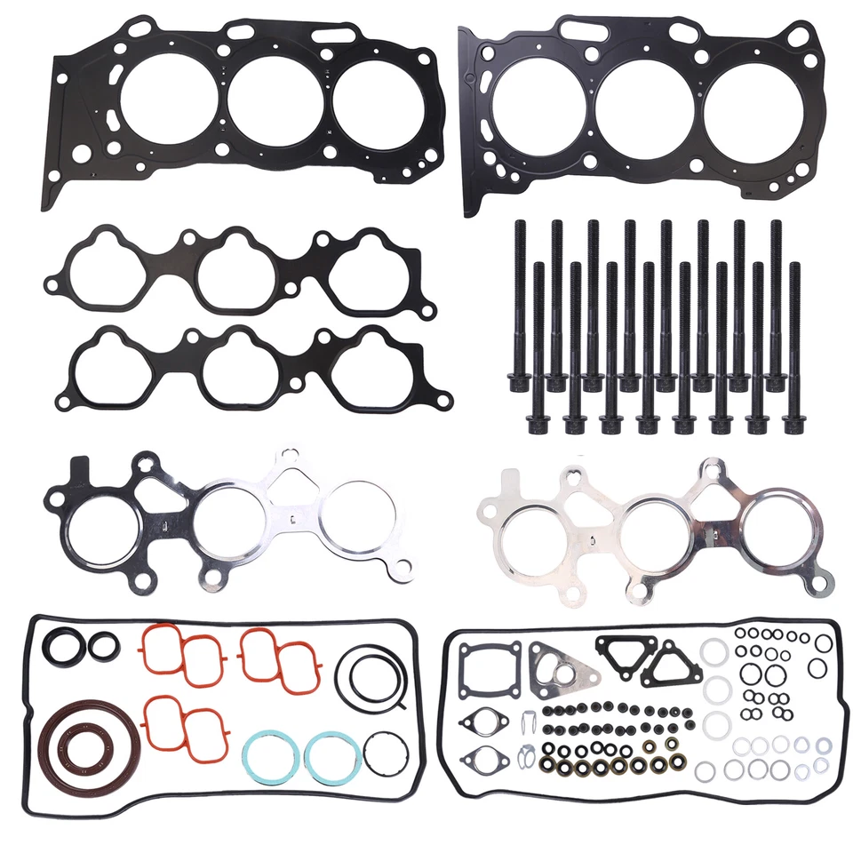 Head Gasket Set Bolts 2GRFE For Toyota Camry Sienna Lexus Es350 2005-2016 3.5L - Image 3 of 4
