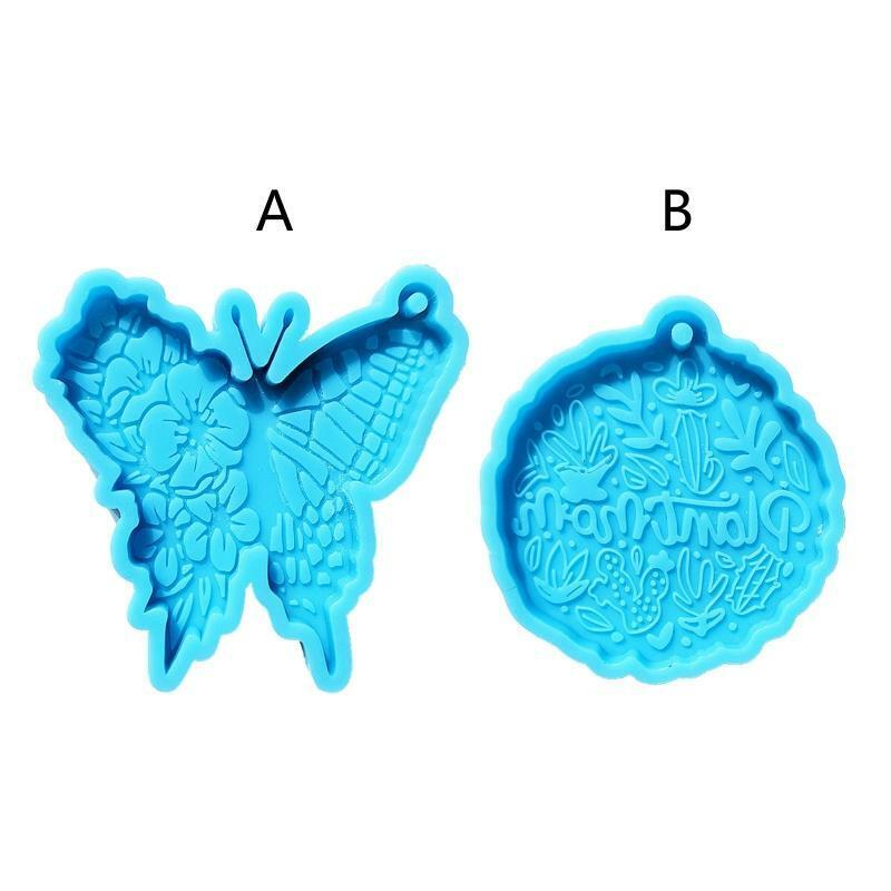 Silicone Molds for Resin Butterfly Handmade Keychain Silicone Mold