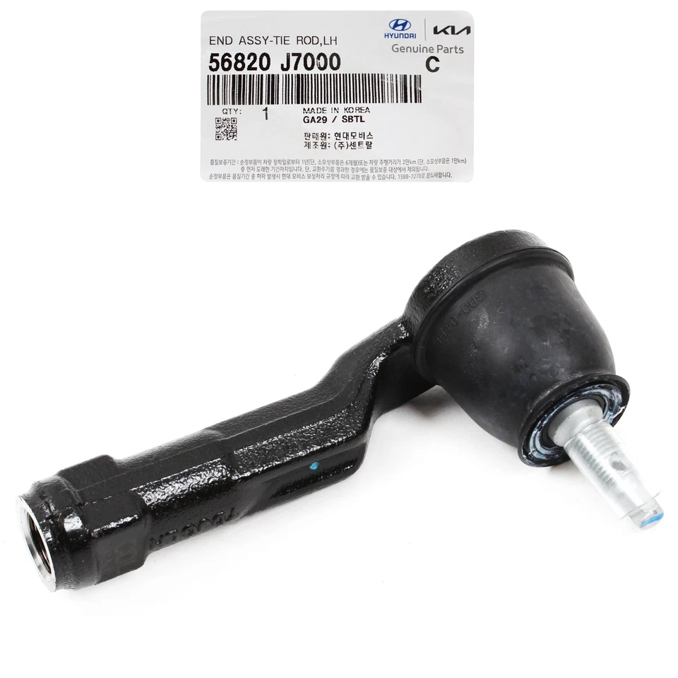 Extremo de barra de amarre exterior izquierdo genuino 56820J7000 para Hyundai Elantra Kona Forte 2016-20 Foto 3 de 4