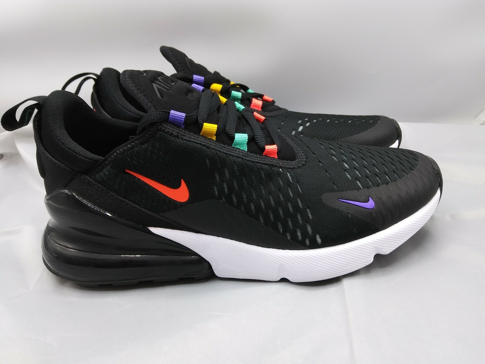 Size 11.5 - Nike Air Max 270 Black Flash Crimson for sale online | eBay