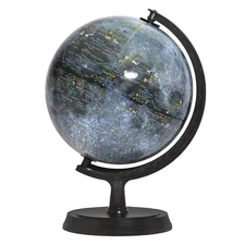 Explorer Gray Moon Globe, 24cm/9.5", M-24, Lunar Globe, Moon Map, Lunar Map, ...