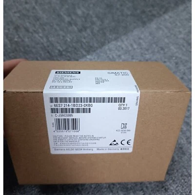 6ES7214-1BD23-0XB0 NEW SIEMENS CPU 6ES72 14-1BD23-0XB0 Central Processing Unit