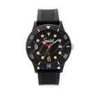 Speidel Black Sport Watch stainless steel back Silicone Strap Japan Japan Quartz