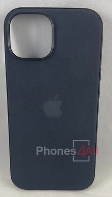 Apple Fine Woven Case iPhone 15 MidNight (Blue) MagSafe Compatible