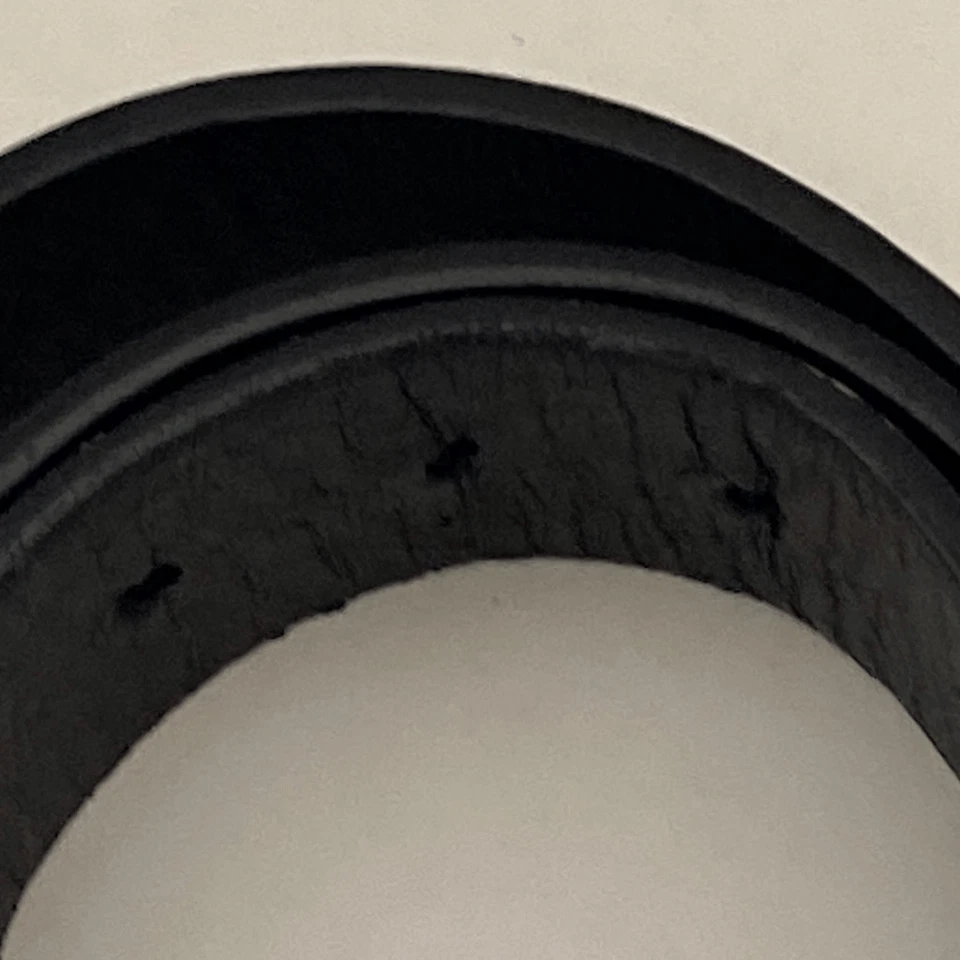 Cinturón Ajustable Doble Puntada Reversible Marrón Negro Genuino Dickies Para Hombre 38" Foto 3 de 4