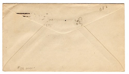 #682 Massachusetts Bay Colony 1930 FDC - Planty #22 - Picture 2 of 2