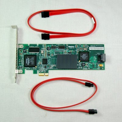 AMCC 3Ware 9650SE-2LP SATA Raid 2-Port Controller - Festplatten Harddisk PCI-E