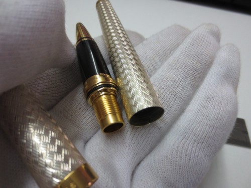 Waterman Paris Ballpoint Sterling Silver Pen (Monogrammed) - Picture 11 of 11